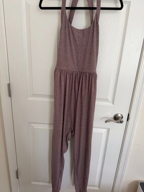 Halara Sleeveless Mauve Jumpsuit
